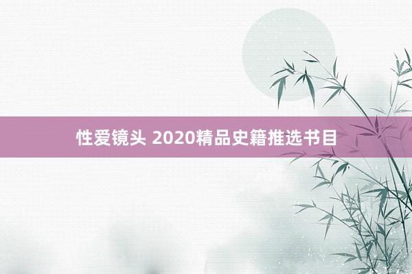 性爱镜头 2020精品史籍推选书目